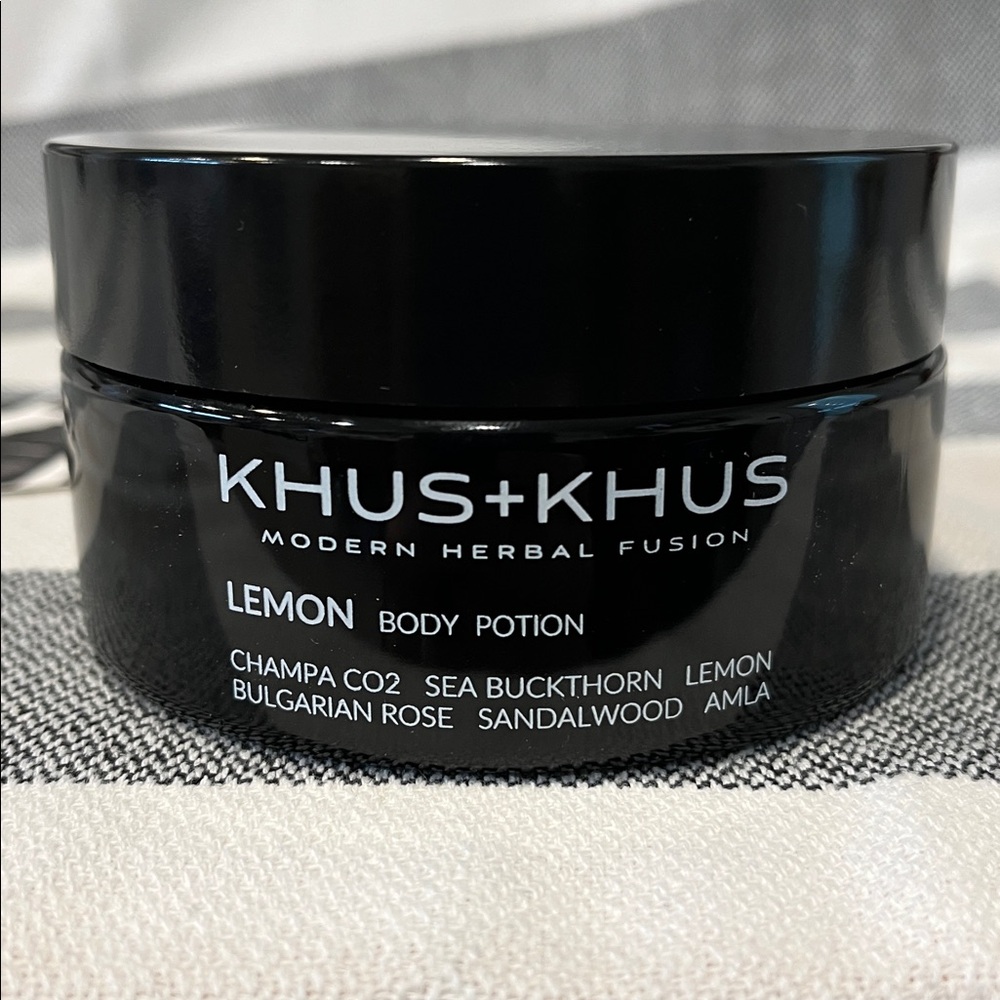 Lemon Body Potion - Khus + Khus  Clean Beauty